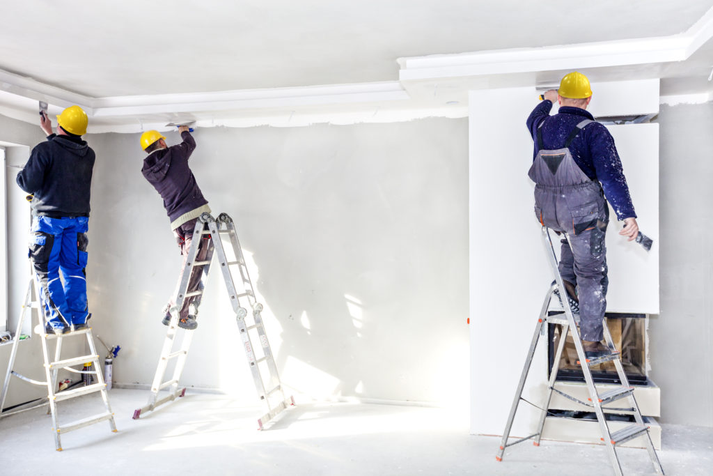 BSquared Drywall installation photo